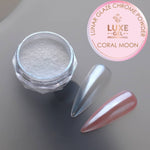 LUNAR GLAZE CHROME POWDER - CORAL MOON